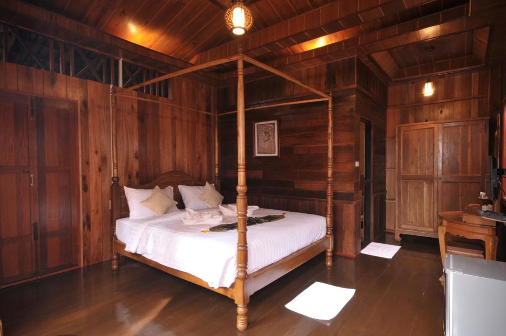 Postel nebo postele na pokoji v ubytování Fresh House