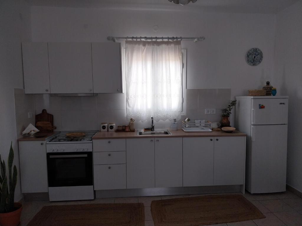 Kuchnia lub aneks kuchenny w obiekcie Kasi's nature home