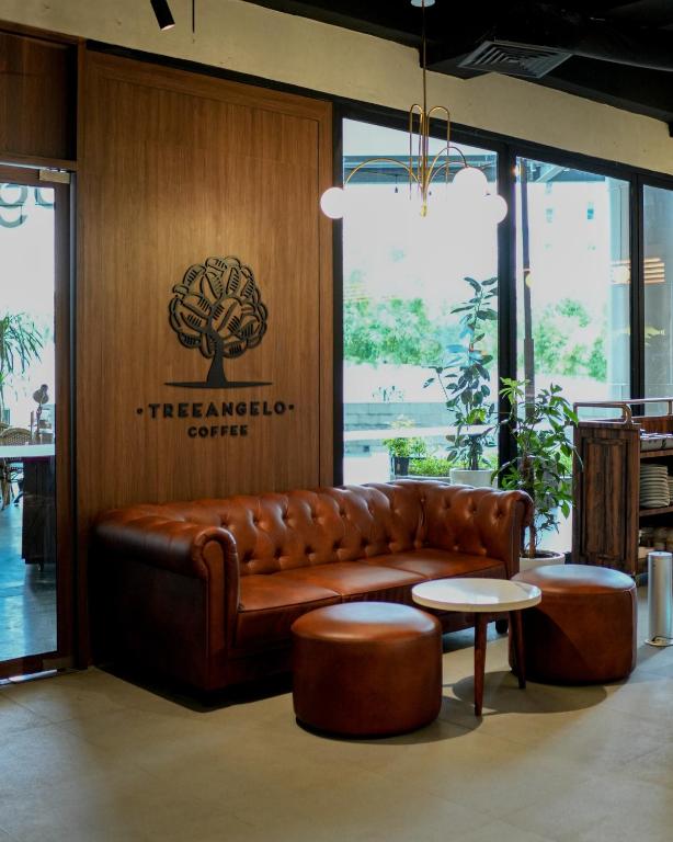 Posezení v ubytování Citadines Sudirman Jakarta