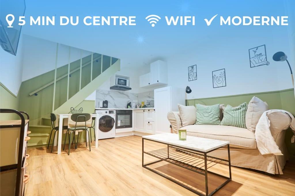 Photo de la galerie de l'établissement Nouveauté ! Lille T3 avec Décor Moderne, WiFi, à Lille