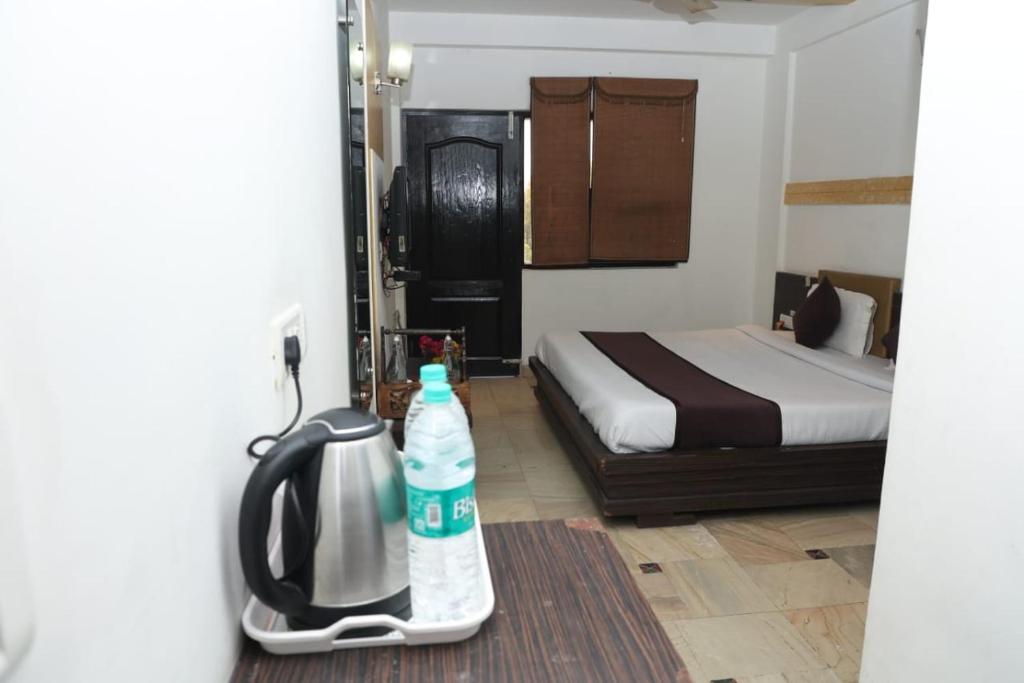 Postel nebo postele na pokoji v ubytování Hotel Panna Paradise