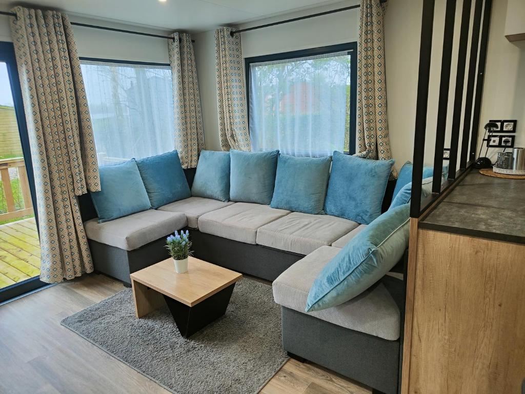 Posezení v ubytování Casa Gera Lauwersoog