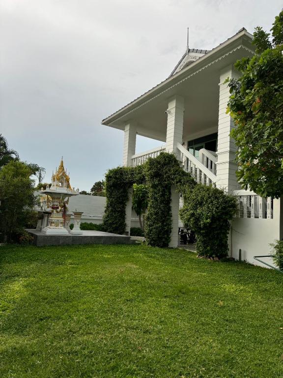 Zahrada ubytování Pailin Pool Villa,HuaHin