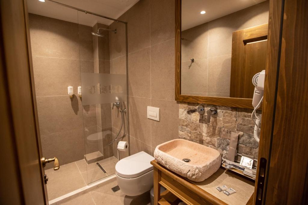 Koupelna v ubytování Vista Boutique Hotel