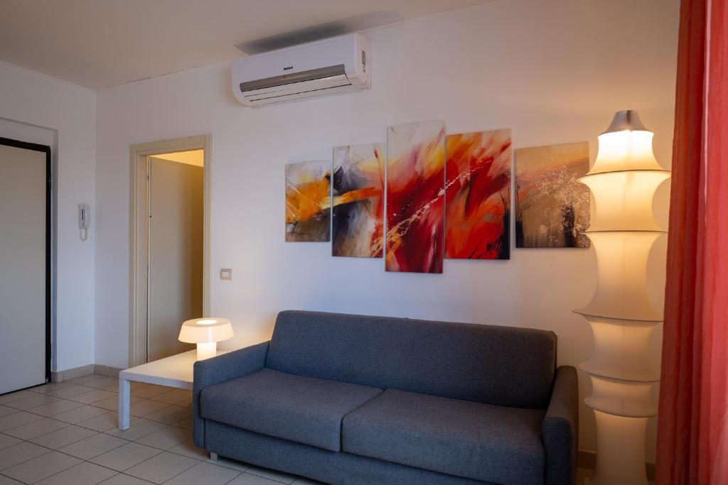 Istumisnurk majutusasutuses Solidago Residence
