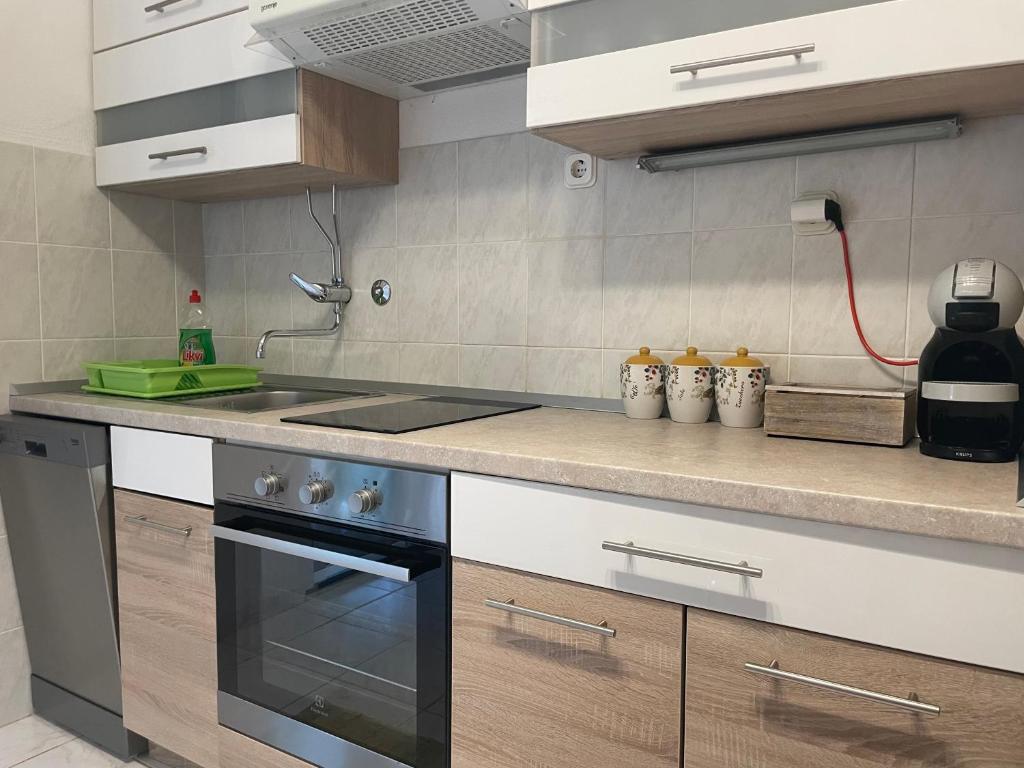 Kuchyňa alebo kuchynka v ubytovaní Villa Terra Nostra Hvar