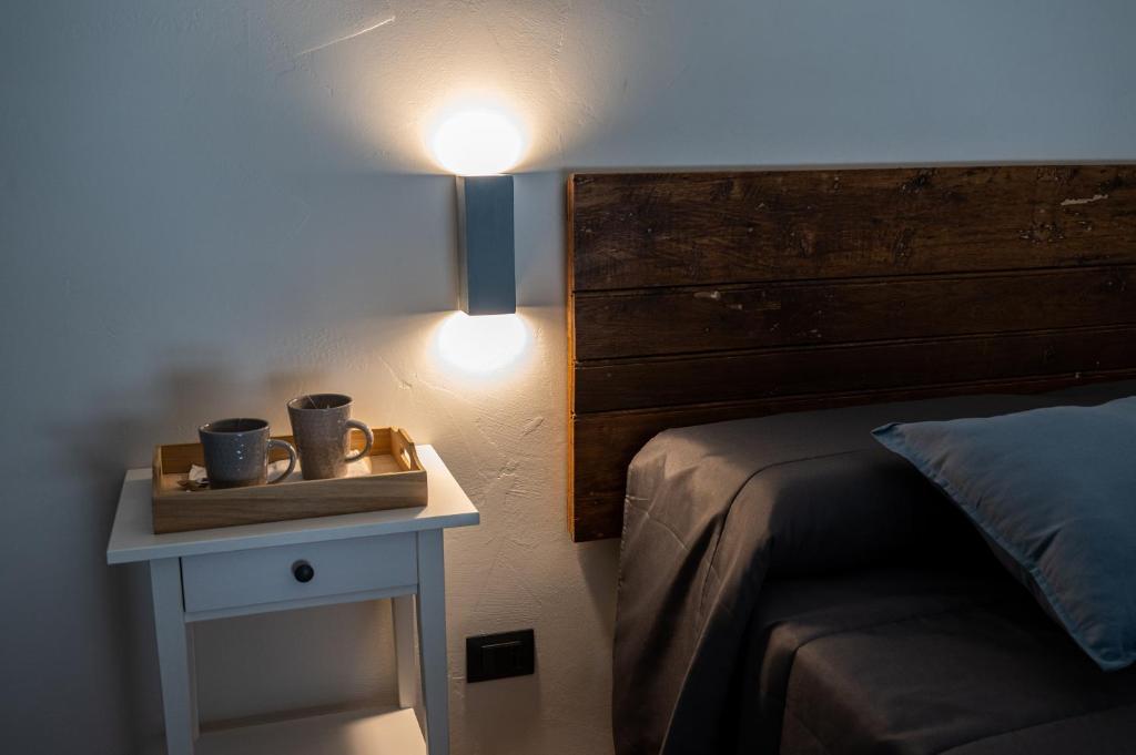 Postel nebo postele na pokoji v ubytování Petra B&B