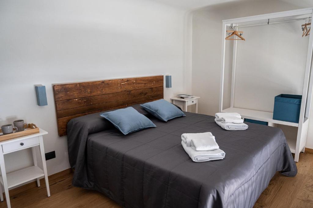 Postel nebo postele na pokoji v ubytování Petra B&B