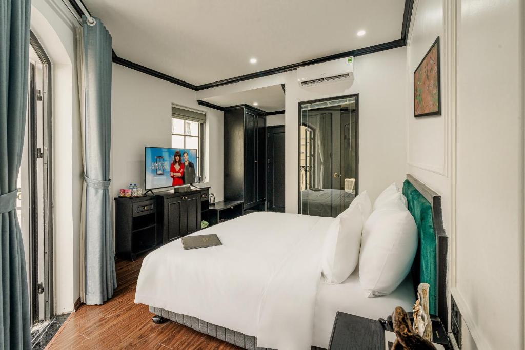 Elegant Boutique Hotel Ha Long - Doppio Esecutivo Con La Vista Della Città