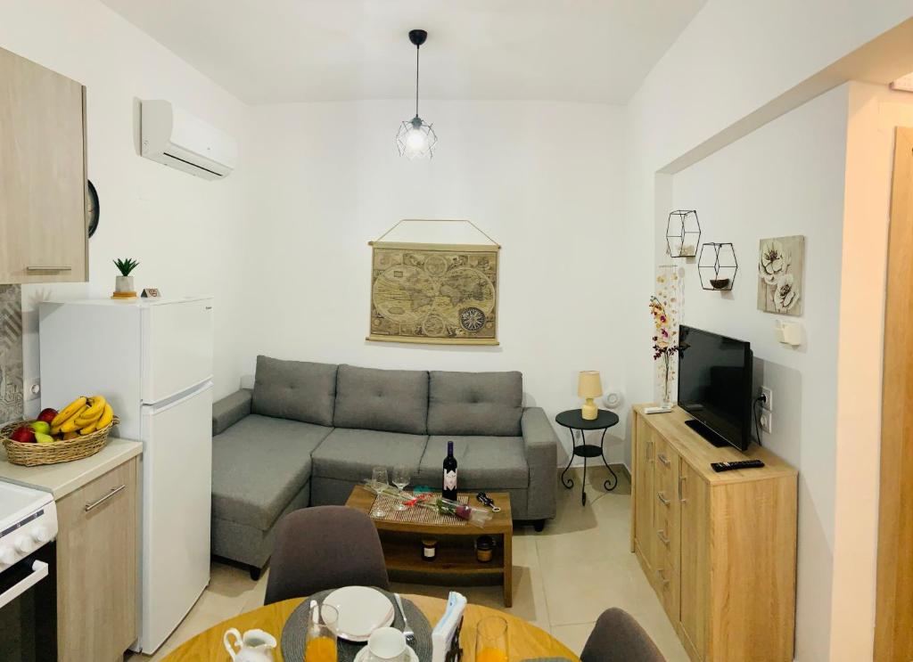 TV a/nebo společenská místnost v ubytování Escape Rooms
