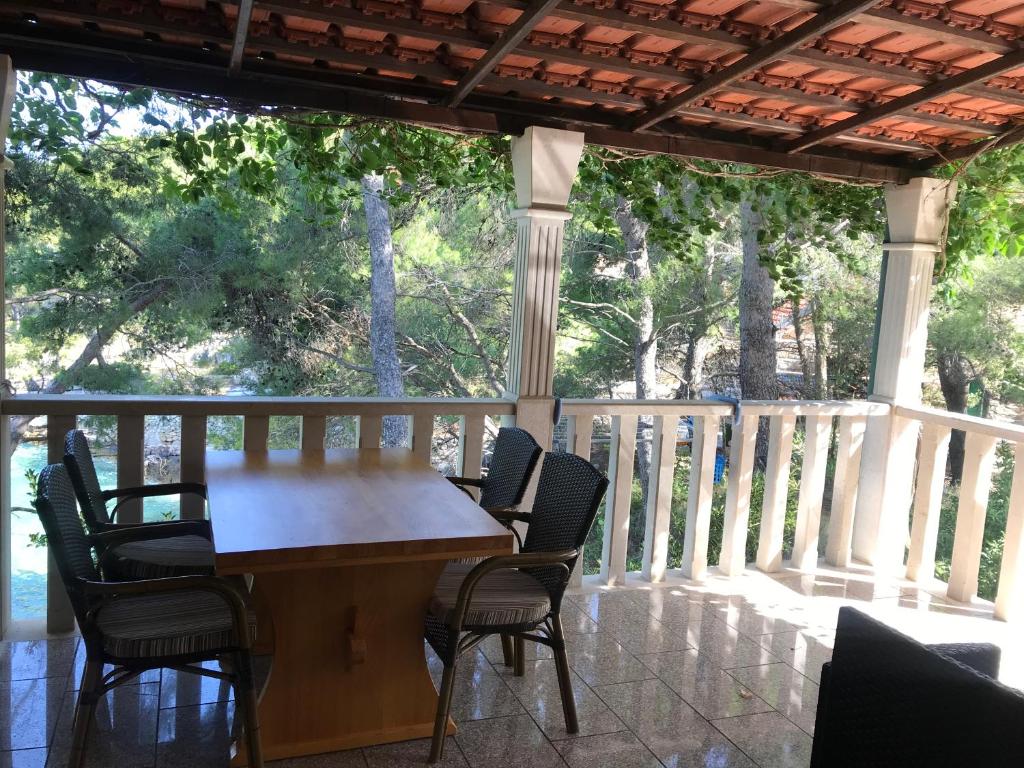 Balkón alebo terasa v ubytovaní Villa Terra Nostra Hvar