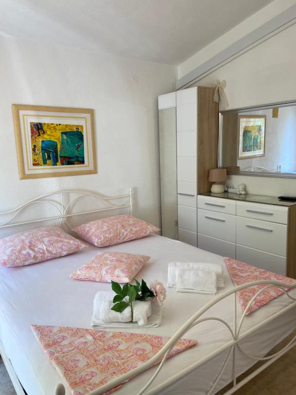 Posteľ alebo postele v izbe v ubytovaní Villa Terra Nostra Hvar