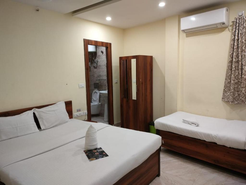 Postel nebo postele na pokoji v ubytování Hotel Holiday Express