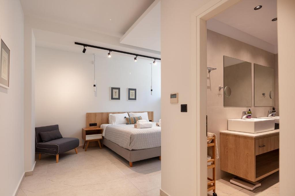Posteľ alebo postele v izbe v ubytovaní Nomadic Villa