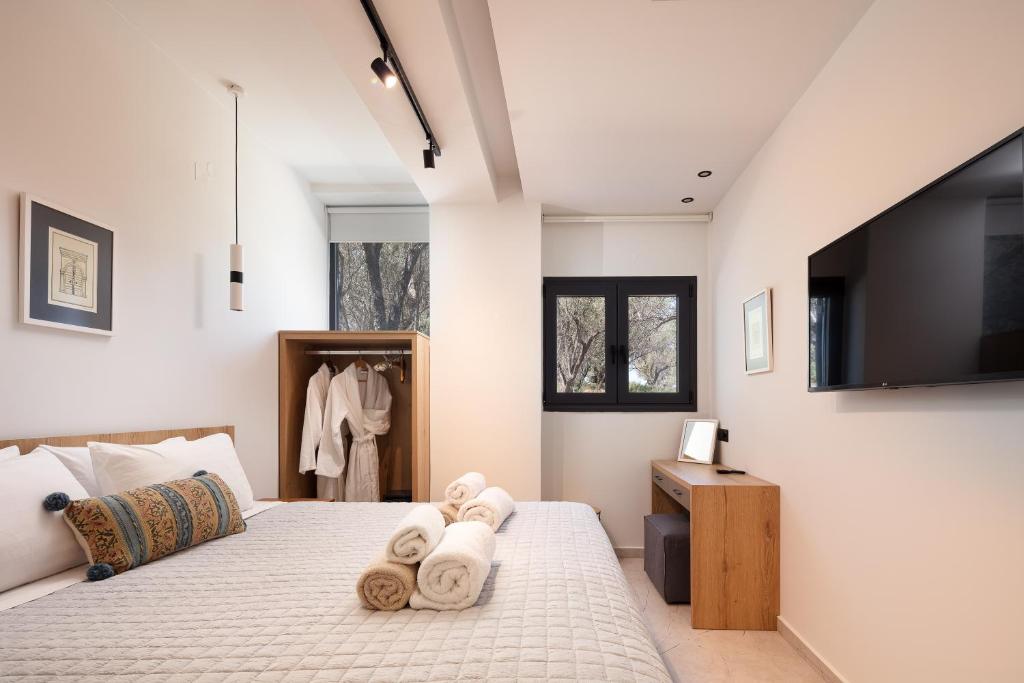 Posteľ alebo postele v izbe v ubytovaní Nomadic Villa