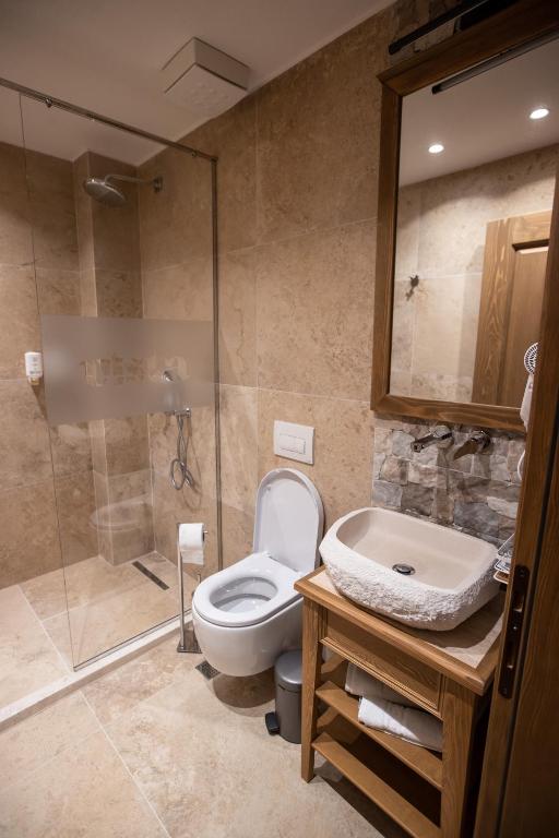 Koupelna v ubytování Vista Boutique Hotel