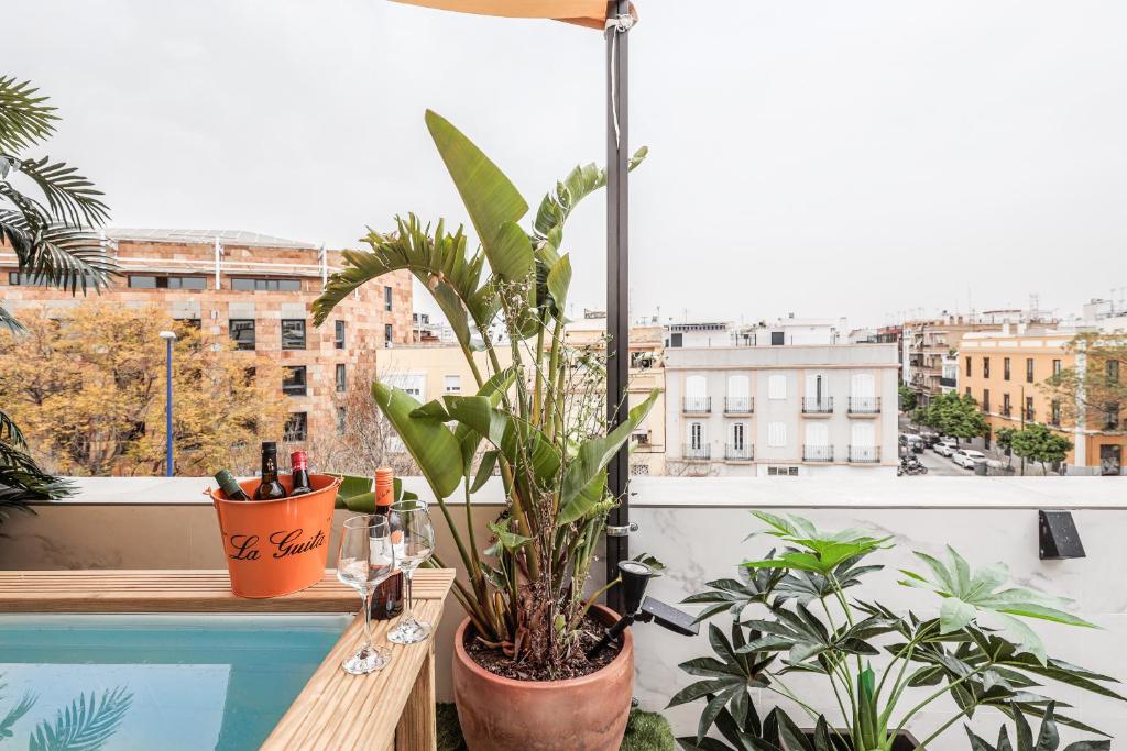 Fotografia z galérie ubytovania Fantástico ático 2 hab y gran terraza privada v destinácii Seville