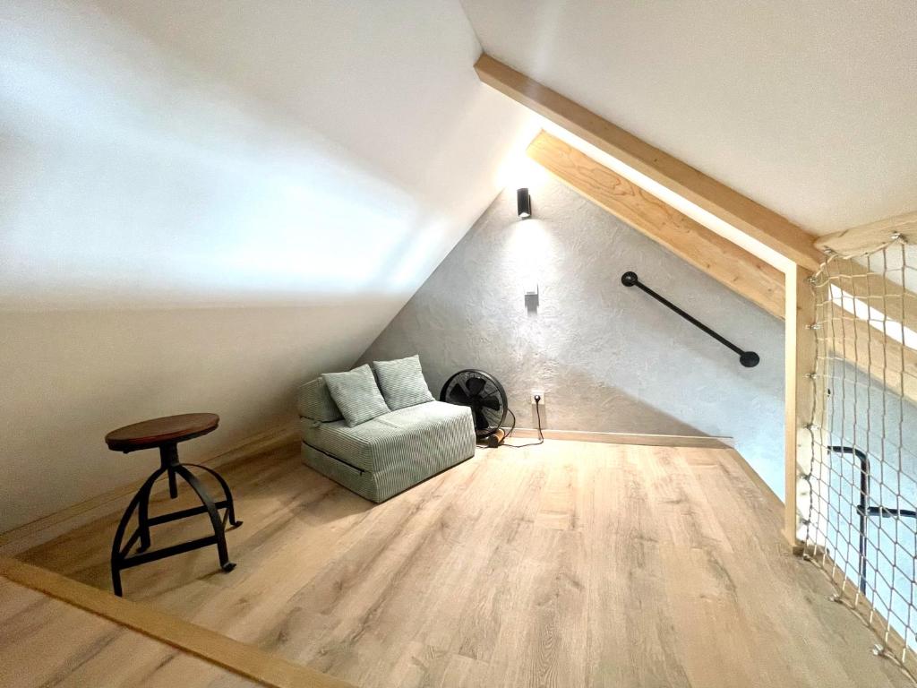 Posezení v ubytování Apartmán Bella