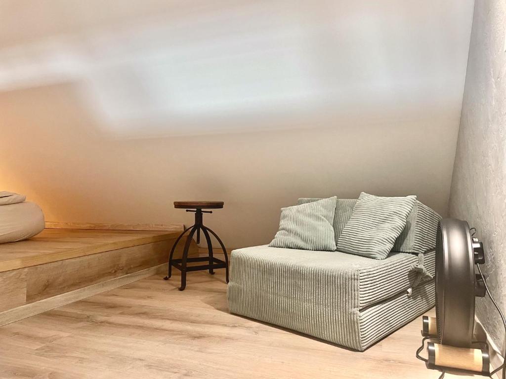 Posezení v ubytování Apartmán Bella