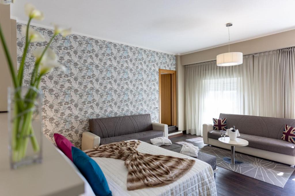 Posezení v ubytování Hotel Lalla Beauty & Relax