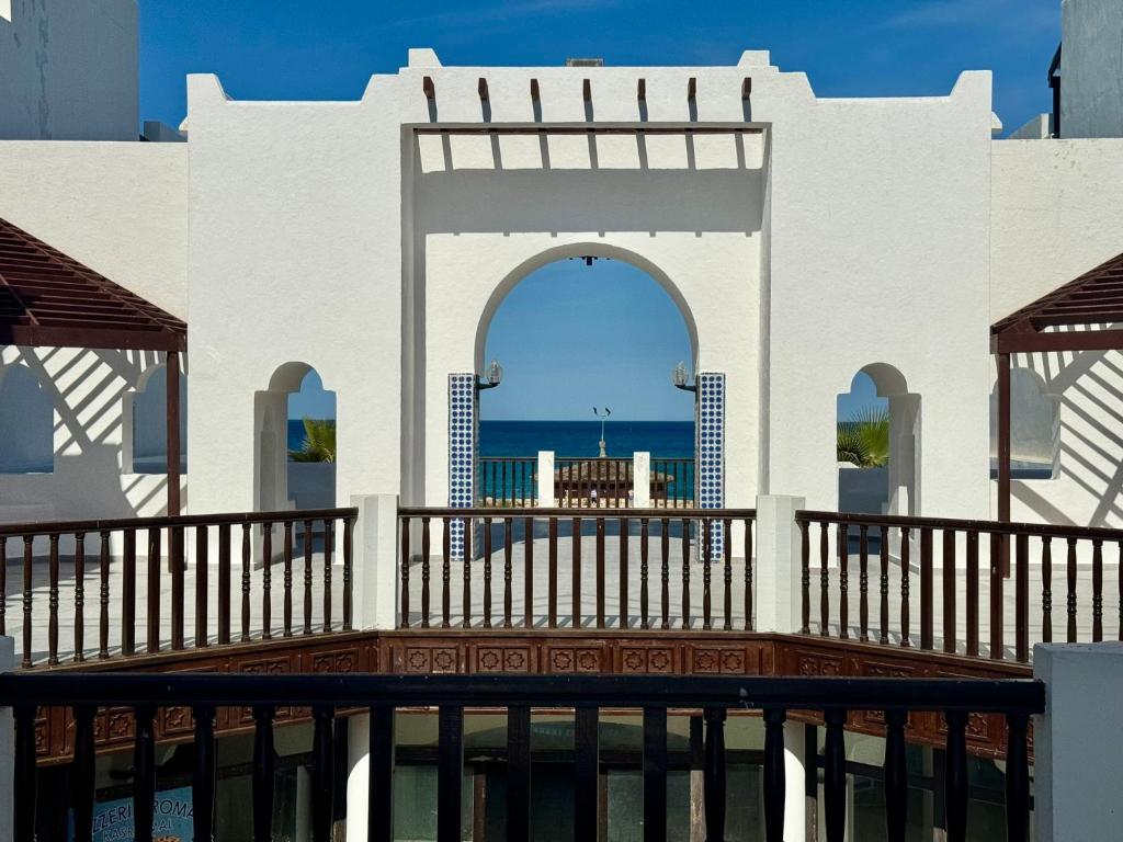 Balkón nebo terasa v ubytování Excelent Chalet Triplex in Kasr Rimal-Kabila Tetouan
