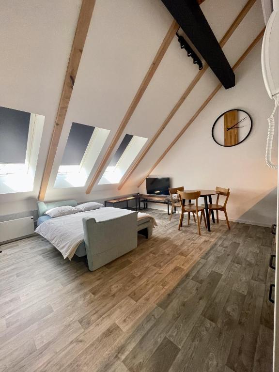 Postel nebo postele na pokoji v ubytování Apartmán Bella