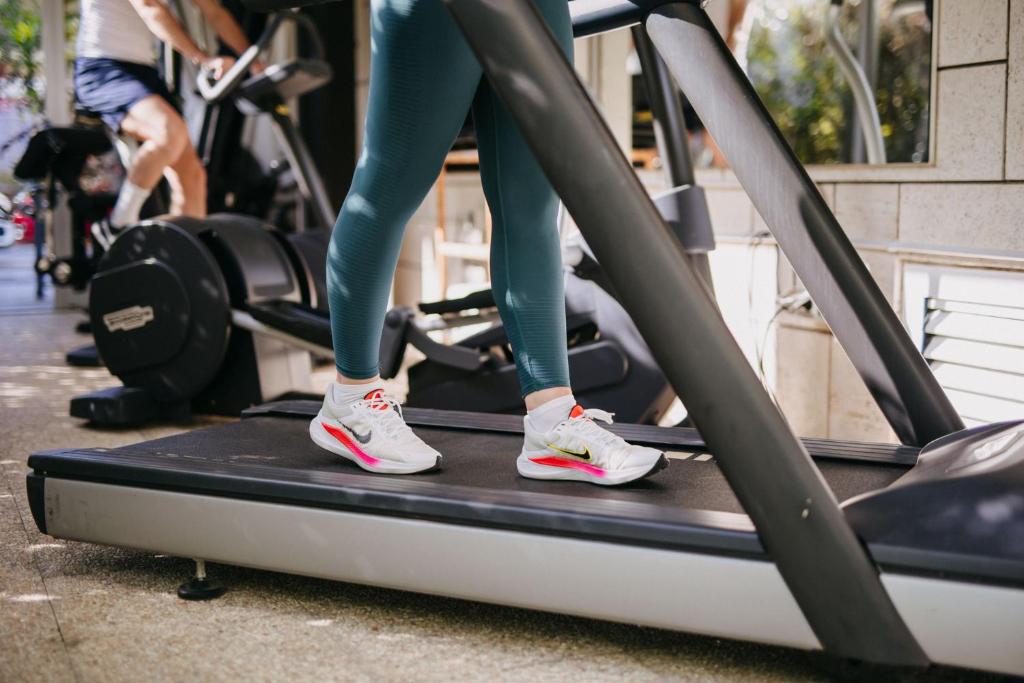 Fitness centrum a/nebo fitness zařízení v ubytování Hotel Lalla Beauty & Relax