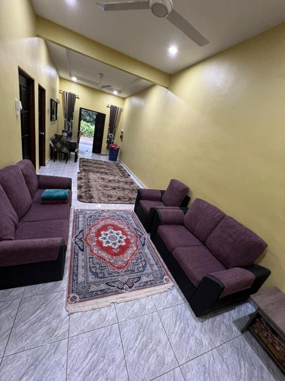 Posezení v ubytování homestay jalan baru sg duri