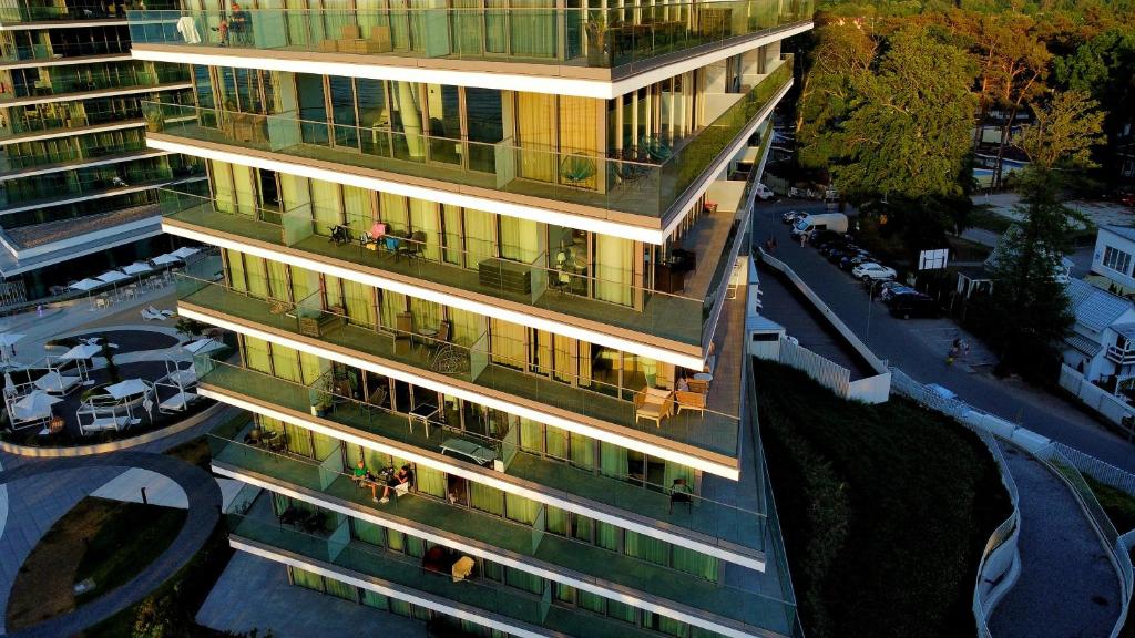 Budova, kde se apartmán nachází