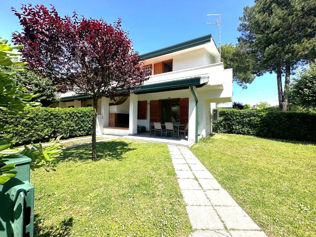 Zahrada ubytování Villaggio Danubio