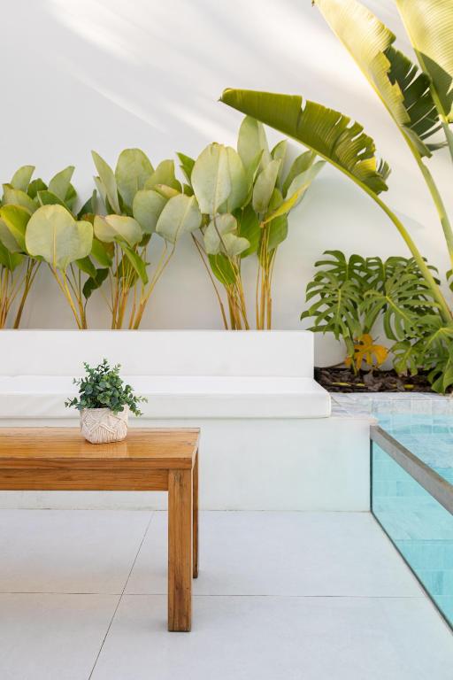 A piscina localizada em Olisa Hotel Boutique ou nos arredores