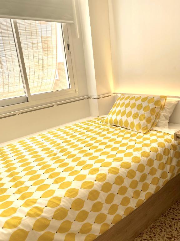 Postel nebo postele na pokoji v ubytování Guest House Espinardo