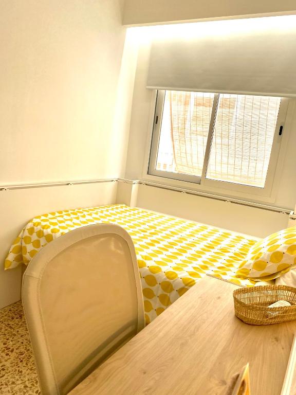 Postel nebo postele na pokoji v ubytování Guest House Espinardo