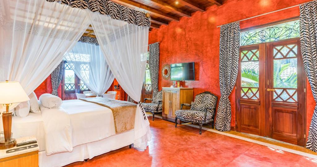Postel nebo postele na pokoji v ubytování DPNY Beach Hotel & SPA Ilhabela