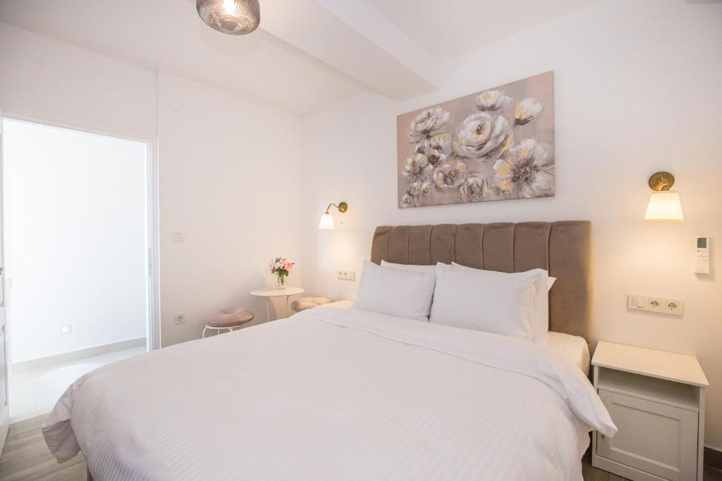 Postel nebo postele na pokoji v ubytování Mind apartment and rooms