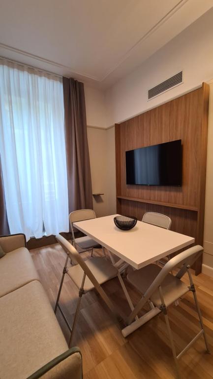 TV a/nebo společenská místnost v ubytování Delago 1685