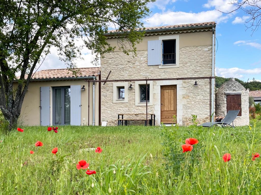 Zahrada ubytování Le Petit Cabanon Provençal