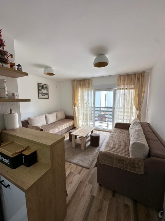 Istumisnurk majutusasutuses Apartman Jelica Divčibare