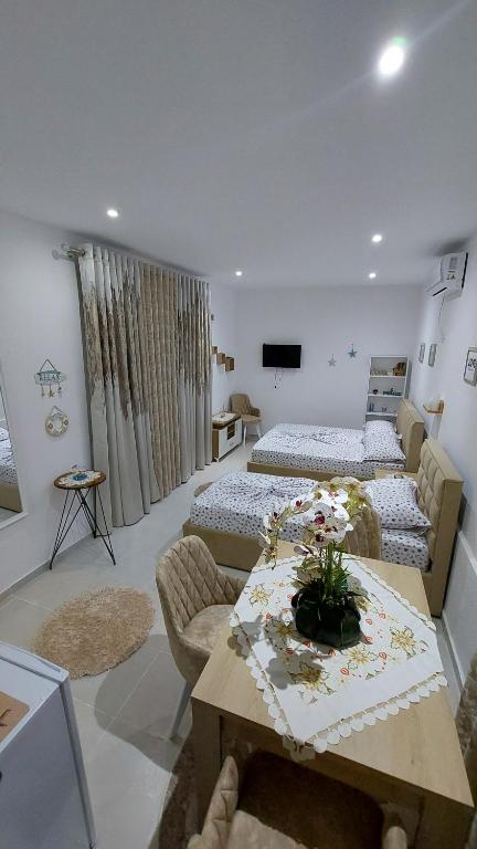 Postel nebo postele na pokoji v ubytování R&R GESTHOUSE