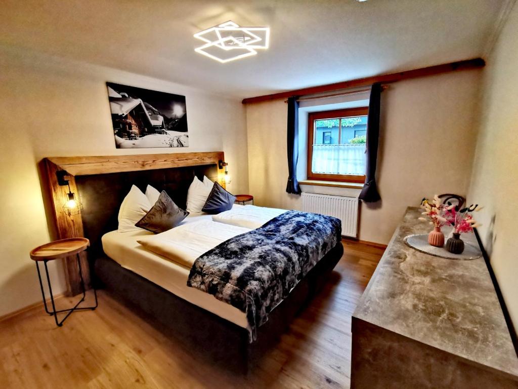 Posteľ alebo postele v izbe v ubytovaní Haus DiRol