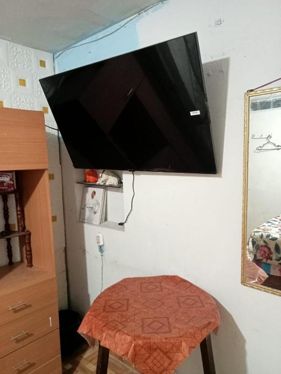 TV a/nebo společenská místnost v ubytování Posada Ternura