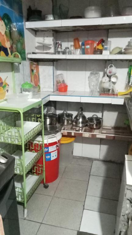 Kuchyň nebo kuchyňský kout v ubytování Posada Ternura