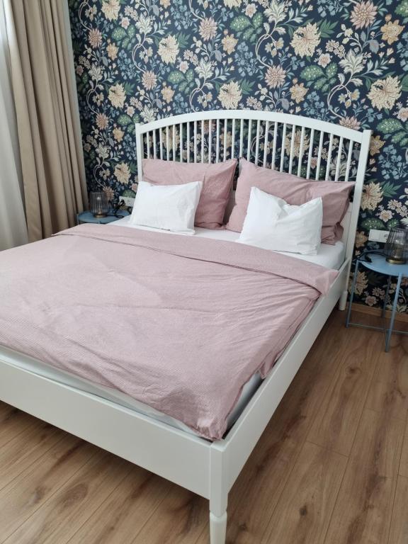 Postel nebo postele na pokoji v ubytování Ferienwohnung Binder Hubertusstraße