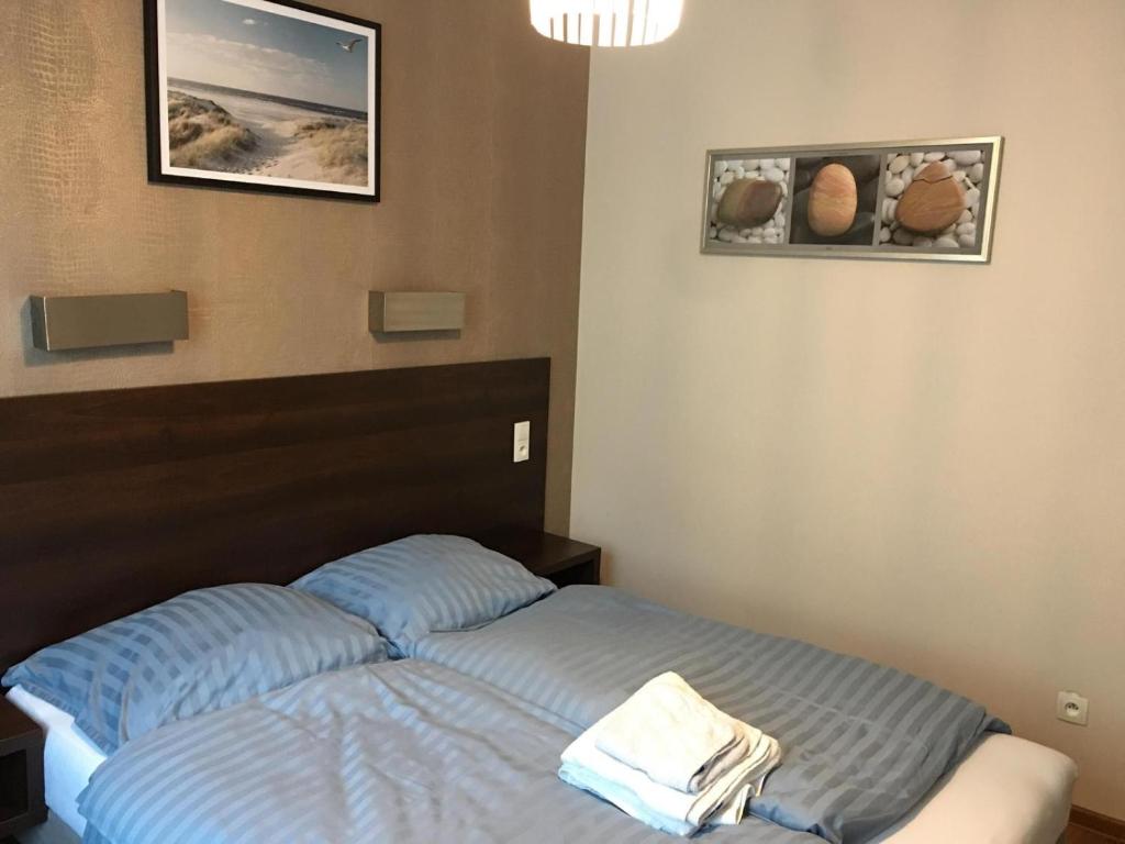 Postel nebo postele na pokoji v ubytování Azzurro