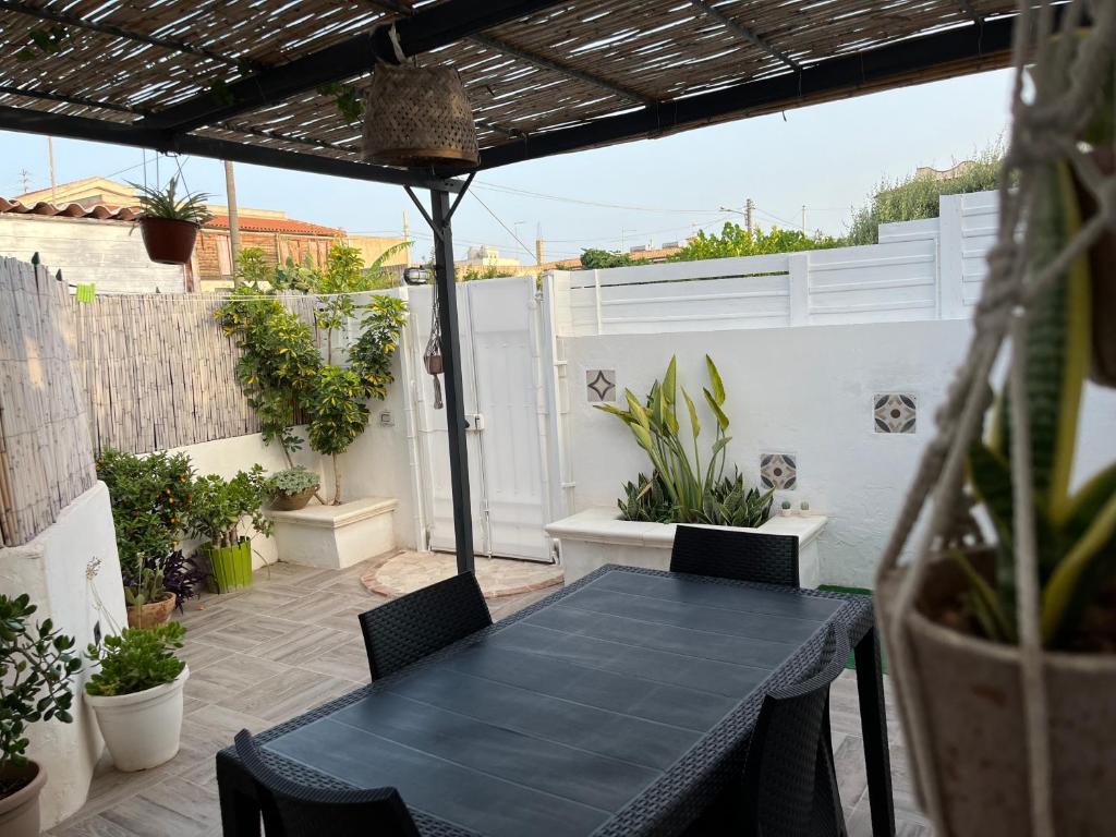 Balkón nebo terasa v ubytování Holiday Rooms Ninfa