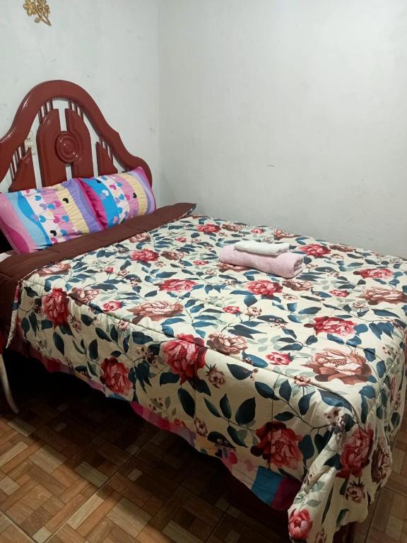 Postel nebo postele na pokoji v ubytování Posada Ternura