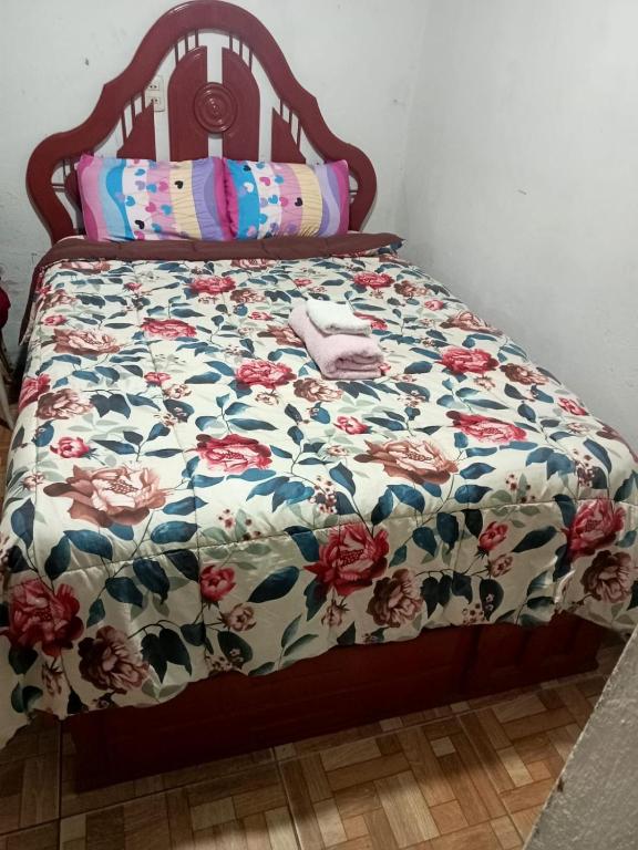 Postel nebo postele na pokoji v ubytování Posada Ternura