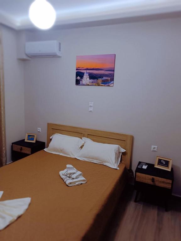 Postel nebo postele na pokoji v ubytování G.S. Apartment