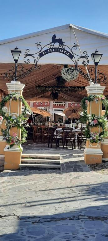 Restaurace v ubytování Centenario Los Arroyitos