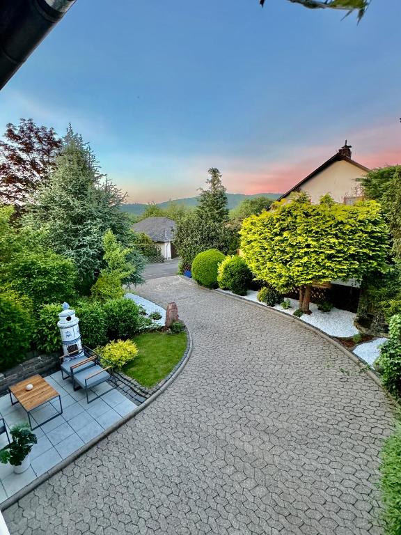 Zahrada ubytování Ferienwohnung Waldborn-Suite an der Mosel